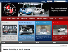 Tablet Screenshot of pmgtest.com